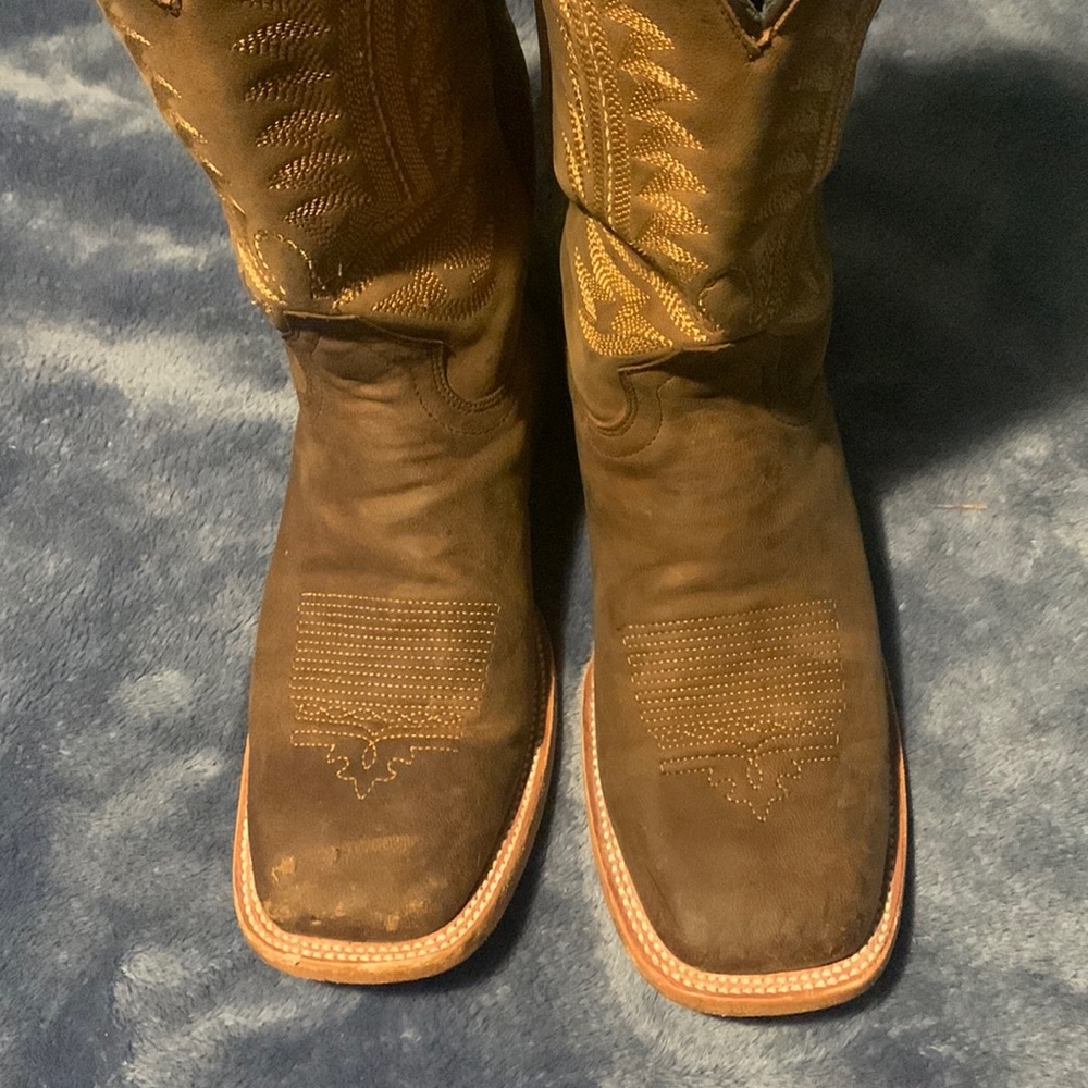 Mens cowboy/work boots 9 D